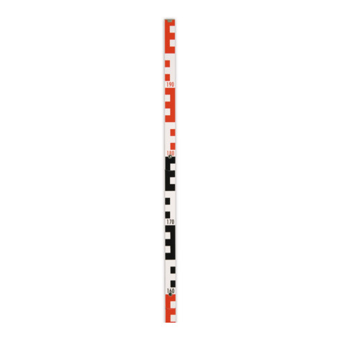 STABILA Metro pieghevole in legno tipo 1407 GEO bianco, scala metrica/geoscala