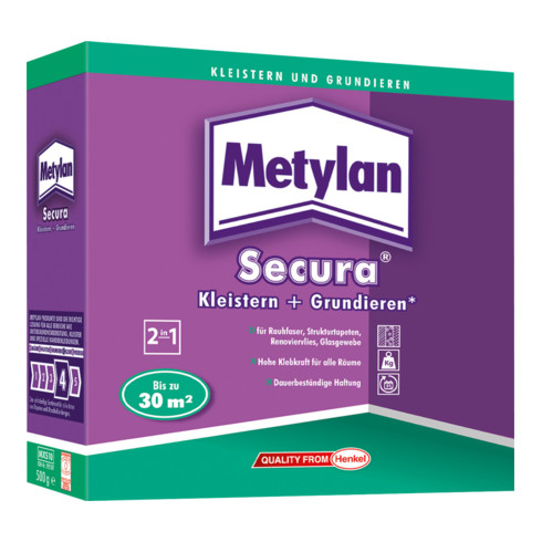 Metylan Kleister + Grundierung Secura