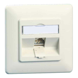 Metz Connect Anschlussdose C6Amodul UP 1Port 180 UP rws