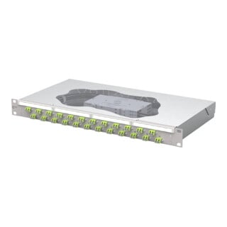 Metz Connect Bloc de raccordement splice 24xLC-D OM5 1504587M24-E