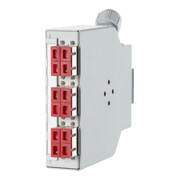 Metz Connect LWL-Spleißverteiler 6xSC-D Kupplung OpDAT REGplus 6SCD-3