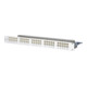 Metz Connect Patchfeld alu. elox. UAE 50x8(4)Kat.3 130886-E-1