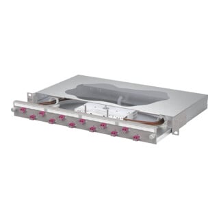 Metz Connect Patchfeld splice 12xLC-D OM4 1504677512-F