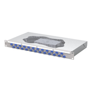 Metz Connect Patchfeld splice 24xLC-D OS2 1504597424-E