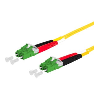 Metz Connect Patchkabel LC-D APC OS2 1,0m