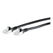 Metz Connect Patchkabel S/FTP sw 3, 0m Cat.6A 1308453000-E-3