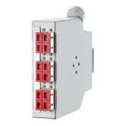 Metz Connect Répartiteur de fibre optique 6xSC-D avec coupleur OpDAT REGplus 6SCD-1