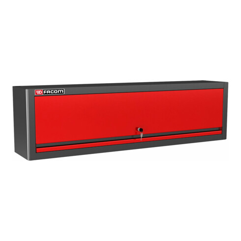Meuble haut double coffre fermé porte pleine Facom JLS3 rouge