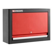Meuble haut simple coffre fermé porte pleine Facom JLS3 rouge