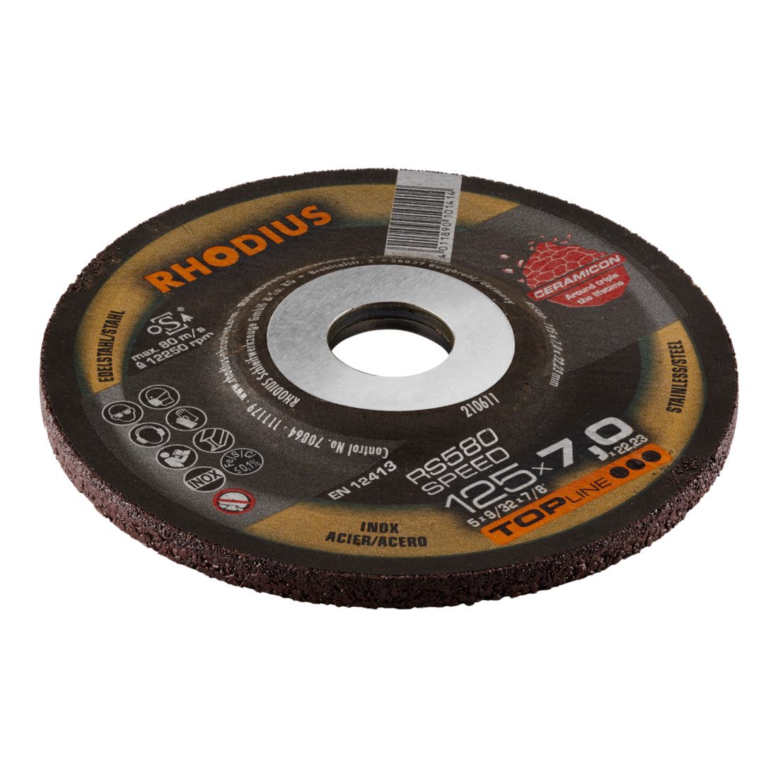 RHODIUS TOPline RS580 EXTENDED meule de dégrossissage