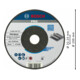 Meule à ébarber Standard for Metal Bosch, diamètre 150 mm-4