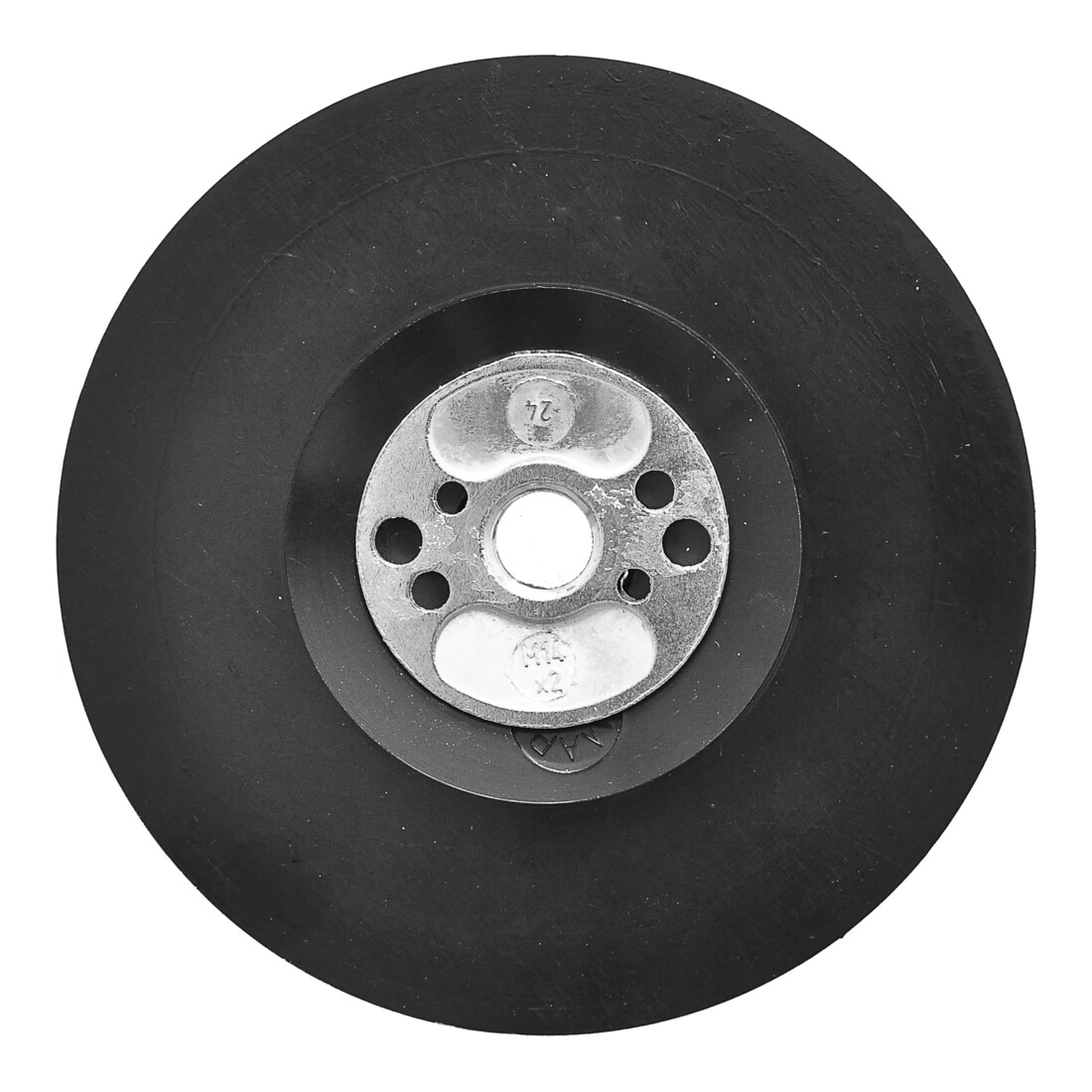 Disque abrasif à rouleaux avec sous-couche souple