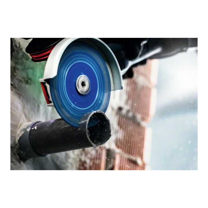 Meule à tronçonner Multi Wheel en carbure EXPERT de Bosch, 115 mm, 22,23 mm. Pour les petites meuleuses d'angle