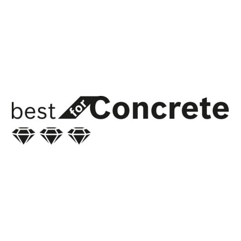 Meule assiette diamantée Best for Concrete 125 x 22,23 x 4,5 mm