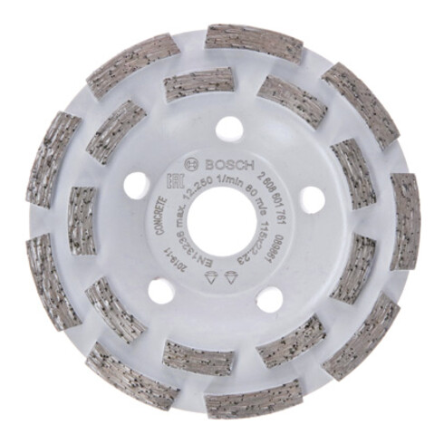 Meule assiette diamantée Bosch, Expert for Concrete, diamètre 115 mm