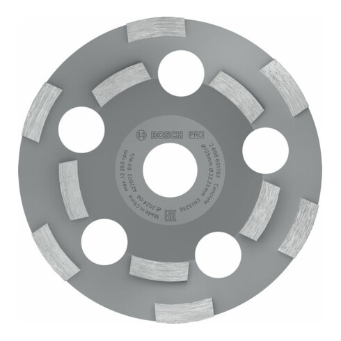 Meule assiette diamantée Expert for Abrasive 125 x 22,23 x 4,5 mm