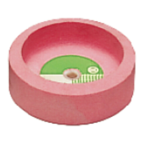 Meule boisseau 150 x 50 x 13 mm / 120 x 35 mm, 80 l, corindon supérieur, pour meuleuse double metabo