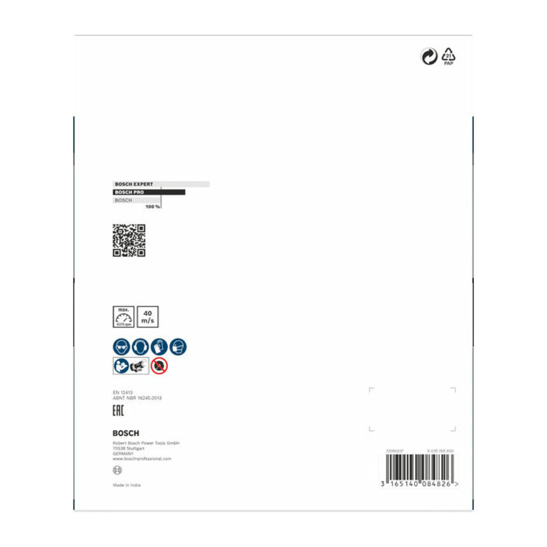 Meule Bosch pour rectifieuse double