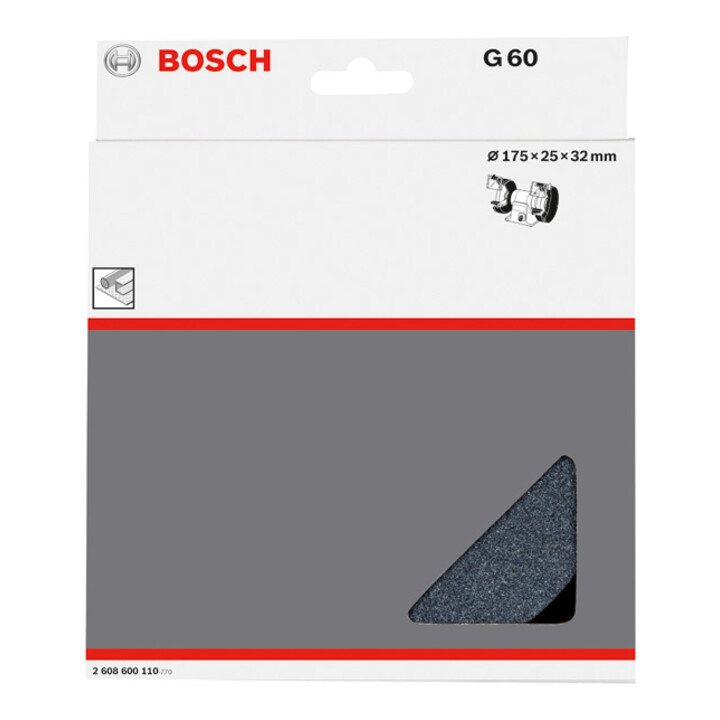 Meule Bosch pour rectifieuse double 175 mm 32 mm 32 mm 60