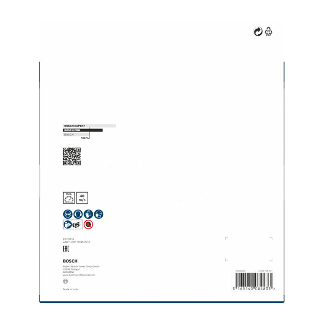 Meule Bosch pour rectifieuse double