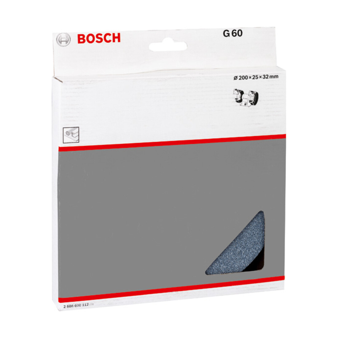 Meule Bosch pour rectifieuse double 200 mm 32 mm 60