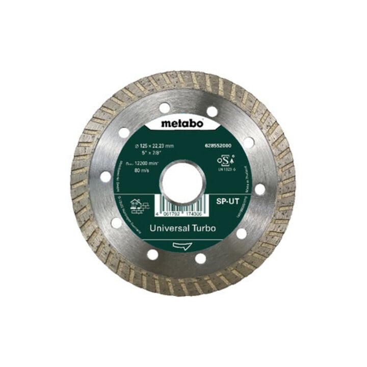 Meule de tronçonnage diamantée 125x22,23mm, SP-UT, Universal Turbo SP (628552000)