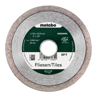 Disque de coupe diamanté Metabo "SP-T", Carreau "SP