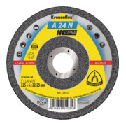 Klingspor disque de meulage A 24 N Acier inoxydable 22,23 mm