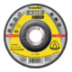 Meule d'ébarbage Klingspor A 24 R115 x 6 x 22,23 mm coudée