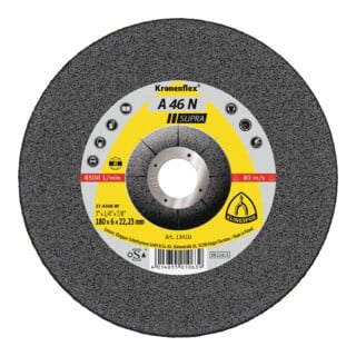 Klingspor disque de meulage A 46 N Aluminium 22,23 mm