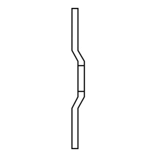 Meuleuse PFERD DUODISC E 125x1, cr. Ligne Uni PSF DUO STEELOX pour acier/VA