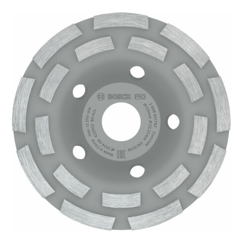 Meule diamantée Bosch Expert for Concrete Long life 125 x 22,23 x 5 mm