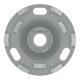 Meule diamantée Bosch Expert pour le béton Haute vitesse 125 x 22,23 x 5 mm
