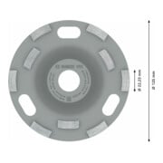 Meule diamantée Bosch Expert pour le béton Haute vitesse 125 x 22,23 x 5 mm-4