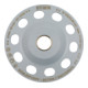 Meule diamantée STIER Ø130 mm trou 25,0 / 22,23 mm béton/universel-5