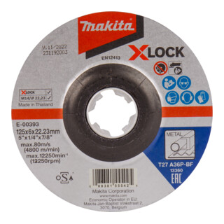 Meule Makita 125x6mm en acier