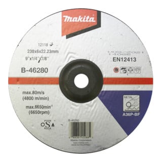 Meule Makita 230x6mm en acier