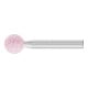 Meule sur tige D13xHmm 53 mm 6 mm corindon supérieur fin 46 Bille PFERD