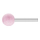 Meule sur tige D20xHmm 60 mm 6 mm corindon supérieur fin 60 Bille PFERD
