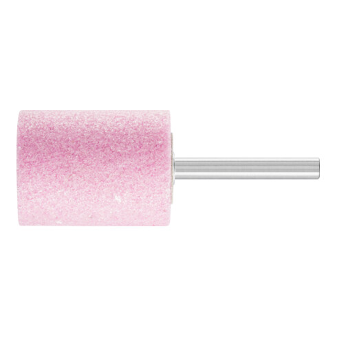 Meule sur tige D32xH40mm 80 mm 6 mm corindon supérieur fin 46 Cylindres PFERD