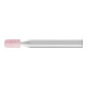 Meule sur tige D5xH10mm 50 mm 6 mm corindon supérieur fin 100 Cylindres PFERD