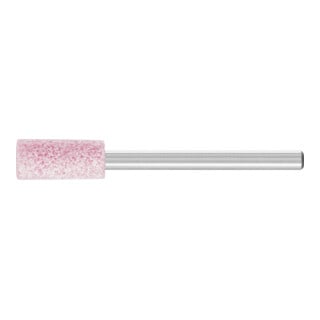 Meule sur tige D6xH13mm 43 mm 3 mm corindon supérieur grossier 60 Cylindres PFER