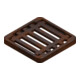 Meules sur tige, forme cylindrique, mi-dure 6 mm, 60, 20 mm, 25 mm-5
