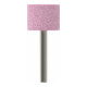 Meules sur tige, forme cylindrique, mi-dure 6 mm, 60, 25 mm, 20 mm-1