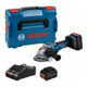 Meuleuse angulaire sans fil BITURBO GWS 18V-15 PSC Bosch, 2 batteries ProCORE18V, chargeur et L-BOXX-1