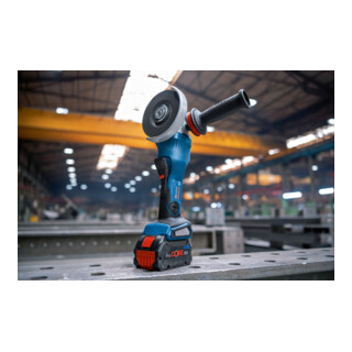 Meuleuse angulaire sans fil BITURBO GWS 18V-15 PSC Bosch, solo, L-BOXX