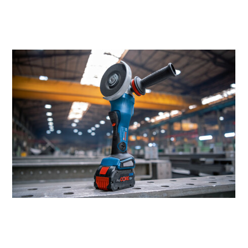 Meuleuse angulaire sans fil BITURBO GWS 18V-15 PSC Bosch, solo, L-BOXX