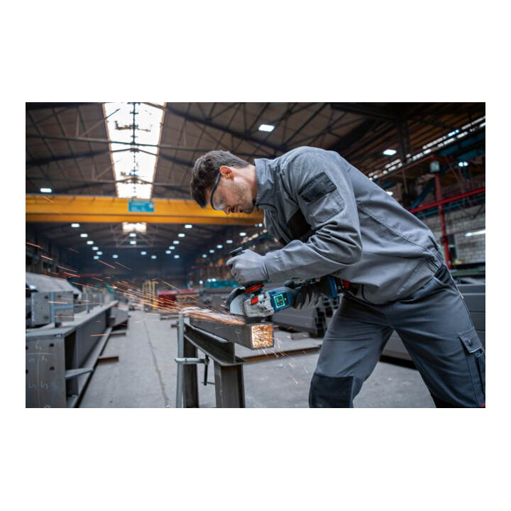 Meuleuse angulaire sans fil BITURBO GWS 18V-15 PSC Bosch, solo, L-BOXX