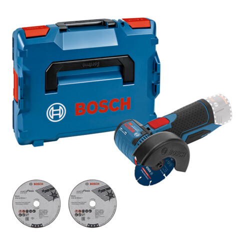 Meuleuse angulaire sans fil Bosch GWS 12V-76 Version Solo avec L-BOXX