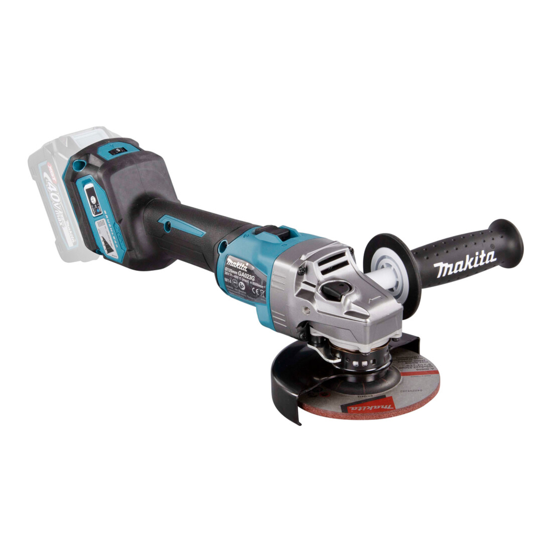 Meuleuse d'angle à batterie Makita 40 V max. GA023GZ